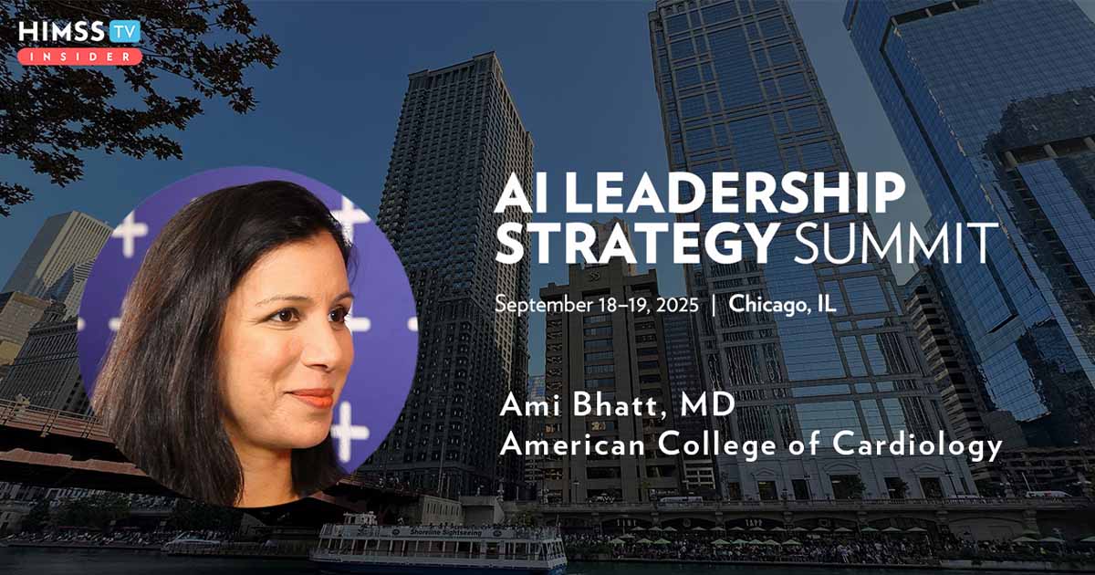 Dr. Ami Bhatt, American College of Cardiology Dr. Ami Bhatt, American College of Cardiology_AI Leadership Strategy Summit 2025