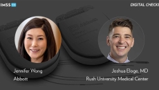 Dr. Joshua Eloge, Rush University Medical Center, and Jennifer Wong, Abbott_TRANSCEND Research footage and image courtesy of Abbott Dr. Joshua Eloge, Rush University Medical Center, and Jennifer Wong, Abbott_TRANSCEND Research footage and image courtesy of Abbott