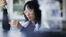 Scientist working in a lab Scientist working in a lab