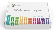 A 23andMe saliva collection kit A 23andMe saliva collection kit