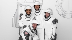 Inspiration4’s civilian crew Inspiration4’s civilian crew