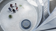 People gathered in a conference People gathered in a conference