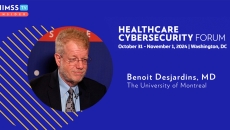 Dr. Benoit Desjardins at the University of Montreal_Healthcare Cybersecurity Forum 2024 Dr. Benoit Desjardins at the University of Montreal_Healthcare Cybersecurity Forum 2024