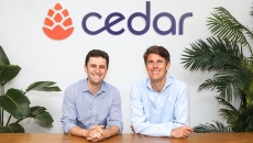 Cedar cofounders Arel Lidow and Florian Otto Cedar cofounders Arel Lidow and Florian Otto