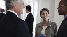 Executives in a meeting Executives in a meeting