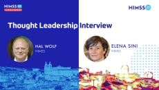 HIMSS President & CEO Hal Wolf and Chair of the Board Directors Elena Sini HIMSS President & CEO Hal Wolf and Chair of the Board Directors Elena Sini