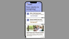 Screenshot of the Helpful app Screenshot of the Helpful app