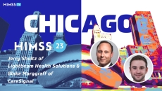 Lightbeam Health Solutions president Jerry Shultz and CareSignal CEO Blake Marggraff Lightbeam Health Solutions president Jerry Shultz and CareSignal CEO Blake Marggraff