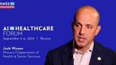 Josh Wymer at Missouri Department of Health and Senior Services_AI in Healthcare Forum 2024 Josh Wymer at Missouri Department of Health and Senior Services_AI in Healthcare Forum 2024