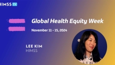 Lee Kim at HIMSS_Global Health Equity Week 2024 Lee Kim at HIMSS_Global Health Equity Week 2024