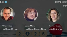 Mike Miliard, Susan Morse, Jessica Hagen at HIMSS Media Part 2_Health in 2025 Photo by pcess609/iStock/Getty Images Plus Mike Miliard, Susan Morse, Jessica Hagen at HIMSS Media Part 2_Health in 2025 Photo by pcess609/iStock/Getty Images Plus