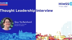 Quy Vo-Reinhard, dHealth Foundation director and cofounder Quy Vo-Reinhard, dHealth Foundation director and cofounder