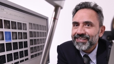 The non-invasive eye examination is also used to identify conditions such as diabetic neuropathy, Parkinson’s disease, multiple sclerosis, and dementia. corneal confocal microscopy, COVID-19, long COVID, ophthalmology, Weill Cornell Medicine-Qatar