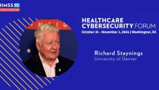 Richard Staynings at the University of Denver_Healthcare Cybersecurity Forum 2024 Richard Staynings at the University of Denver_Healthcare Cybersecurity Forum 2024