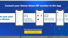 Instructions on integrating health data from Omron to the DA platform