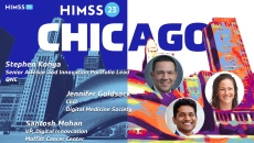 Digital Medicine Society CEO Jennifer Goldsack, Moffitt Cancer Center VP of Digital Innovation Santosh Mohan and ONC Senior Advisor Stephen Konya Digital Medicine Society CEO Jennifer Goldsack, Moffitt Cancer Center VP of Digital Innovation Santosh Mohan and ONC Senior Advisor Stephen Konya