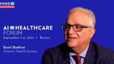 Sunil Dadlani at Atlantic Health System_AI in Healthcare Forum 2024 Sunil Dadlani at Atlantic Health System_AI in Healthcare Forum 2024