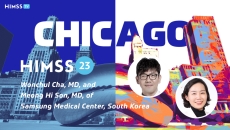 Dr. Wonchul Cha, CMIO and director of the Digital Innovation Center, and Dr. Meong Hi Son, vice director of the Digital Transformation Center Dr. Wonchul Cha, CMIO and director of the Digital Innovation Center, and Dr. Meong Hi Son, vice director of the Digital Transformation Center