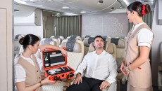 Inflight telehealth station Inflight telehealth station