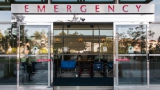 Sliding doors of emergency room Sliding doors of emergency room