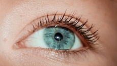 A photo of a person's eye A photo of a person's eye