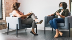 A therapy consultation A therapy consultation