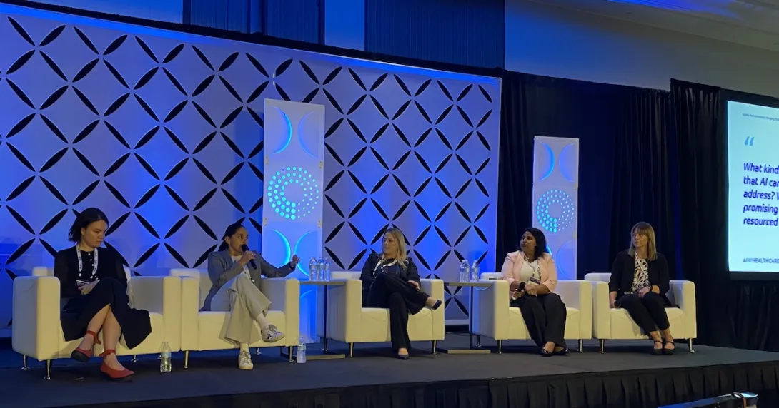 Panelists at HIMSS AI Forum 2025 Panelists at HIMSS AI Forum 2025