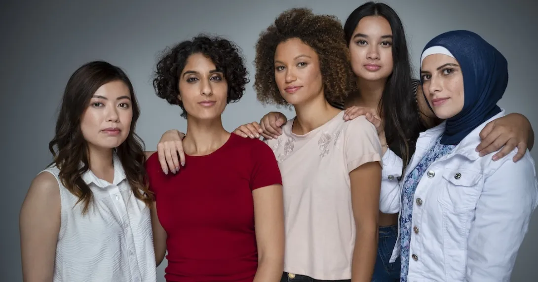 A group of women A group of women