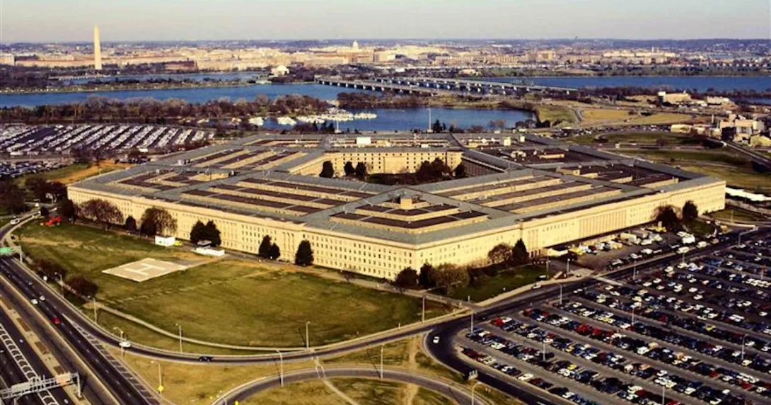 Arial view of The Pentagon Arial view of The Pentagon