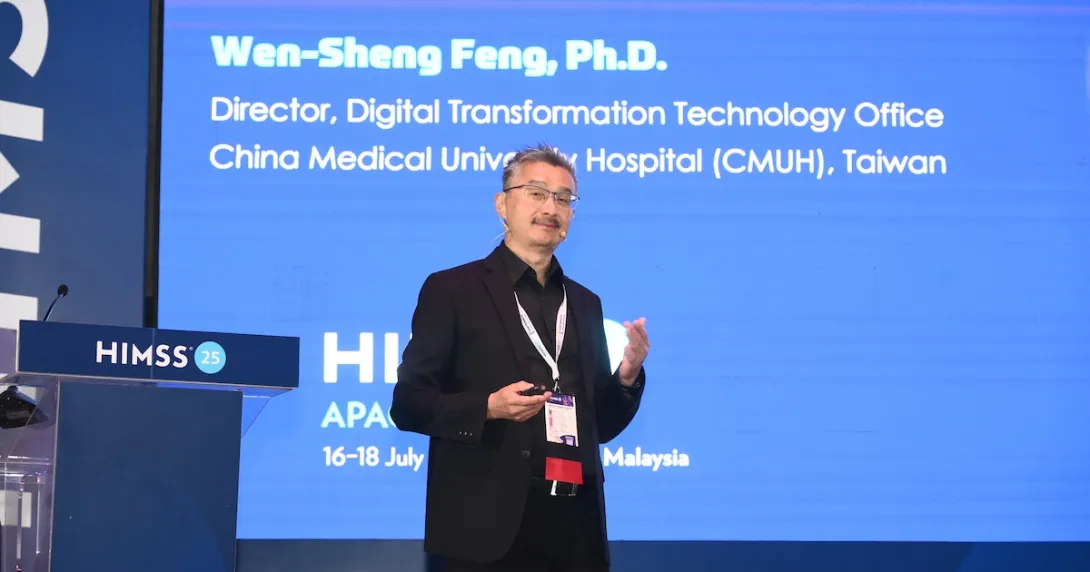 Dr Wen-Sheng Feng, Director of Digital Transformation Technology Office, China Medical University Hospital Dr Wen-Sheng Feng, Director of Digital Transformation Technology Office, China Medical University Hospital