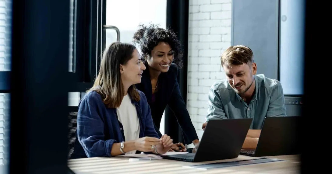 Executives in a meeting Executives in a meeting