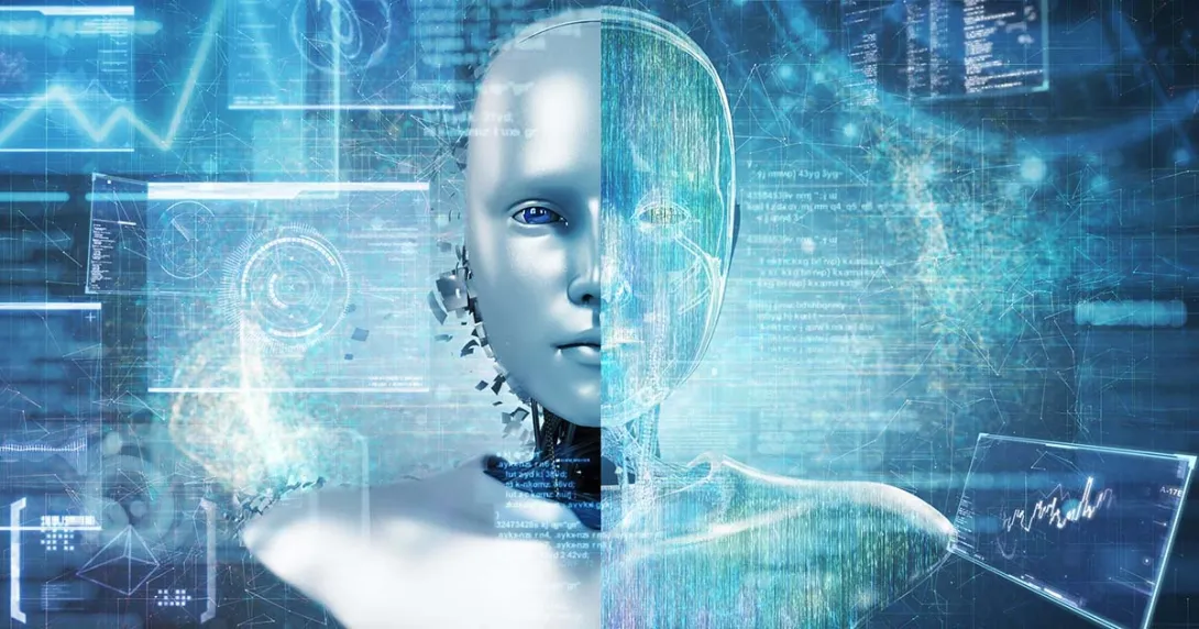 AI robot digital image AI robot digital image