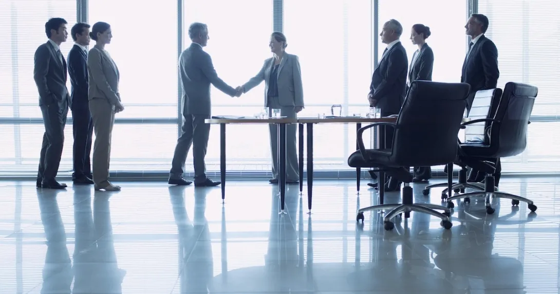 Executives in a conference Executives in a conference