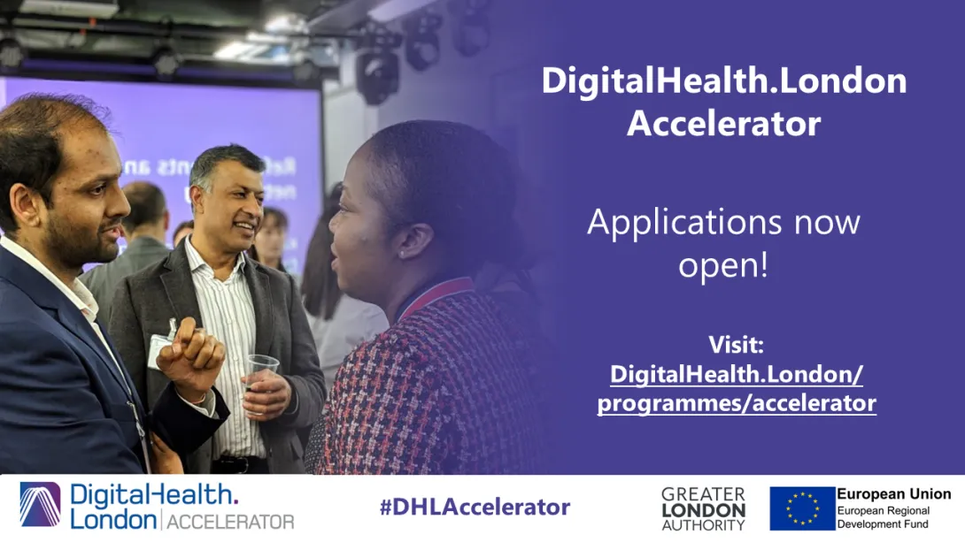 Funded in part by the European Regional Development Fund, the initiative aims to support digital innovations being used by the NHS in London.