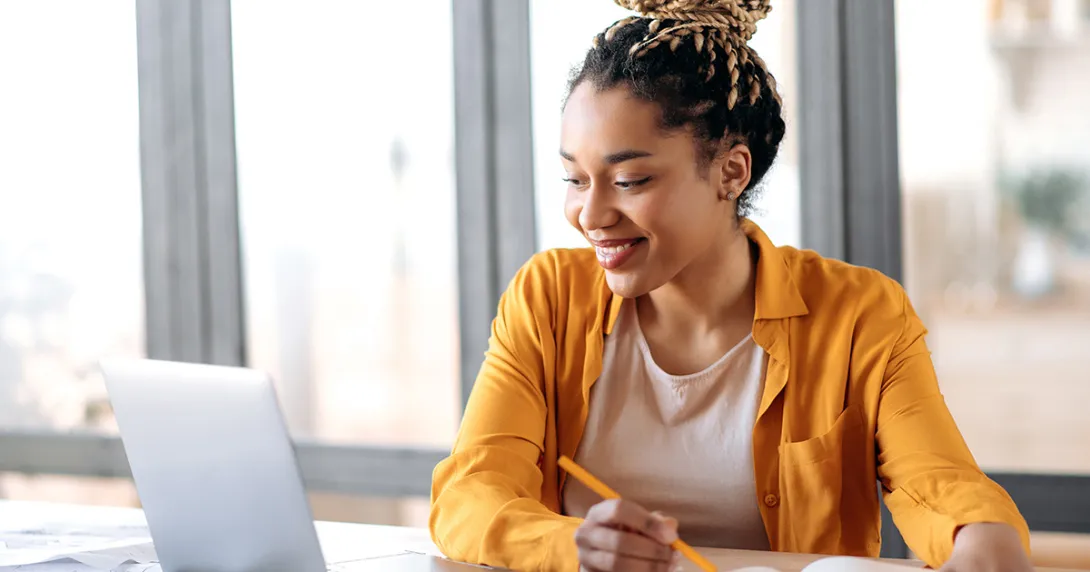Person using laptop Person using laptop