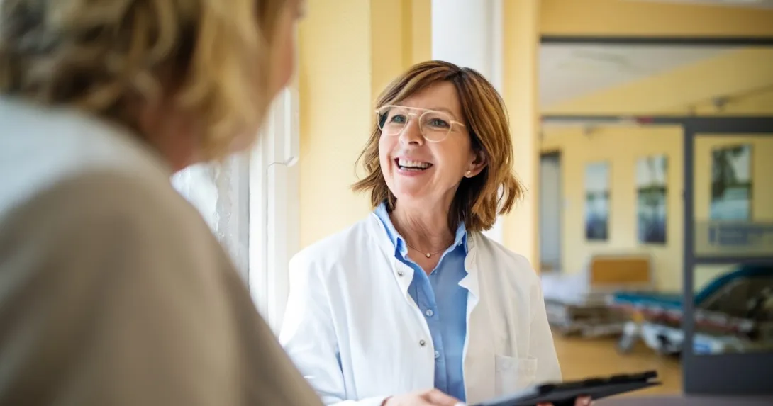 Healthcare professional counselling a person Healthcare professional counselling a person