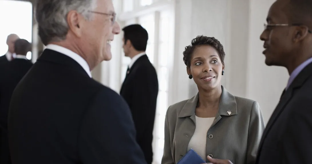 Executives in a meeting Executives in a meeting