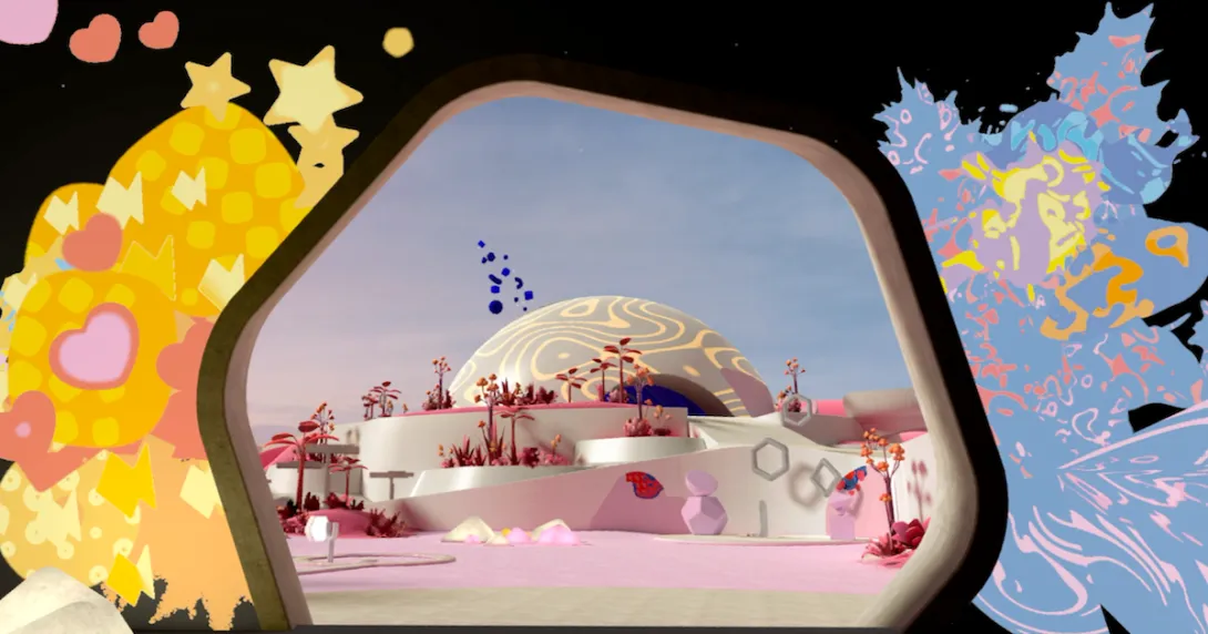 Still shot of Headspace XR clubhouse Still shot of Headspace XR clubhouse