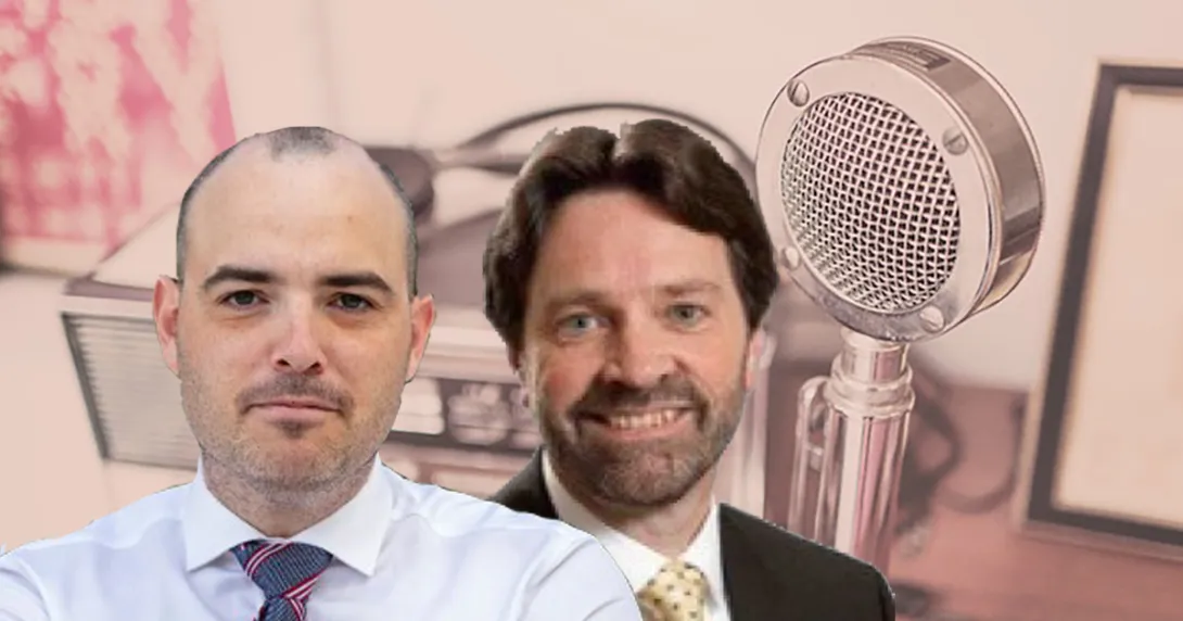 Podcast guests Paul Coyne and Joe Fisne