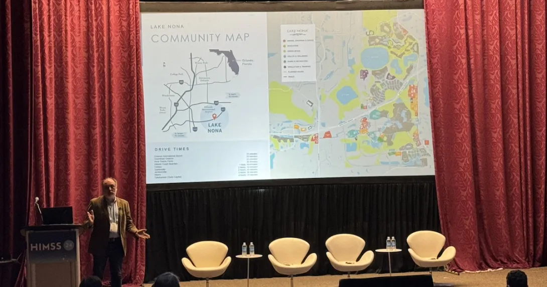 Juan Santos, SVP of brand experience and innovation at the Tavistock Group and innovator in Orlando's planned community Lake Nona Juan Santos, SVP of brand experience and innovation at the Tavistock Group and innovator in Orlando's planned community Lake Nona