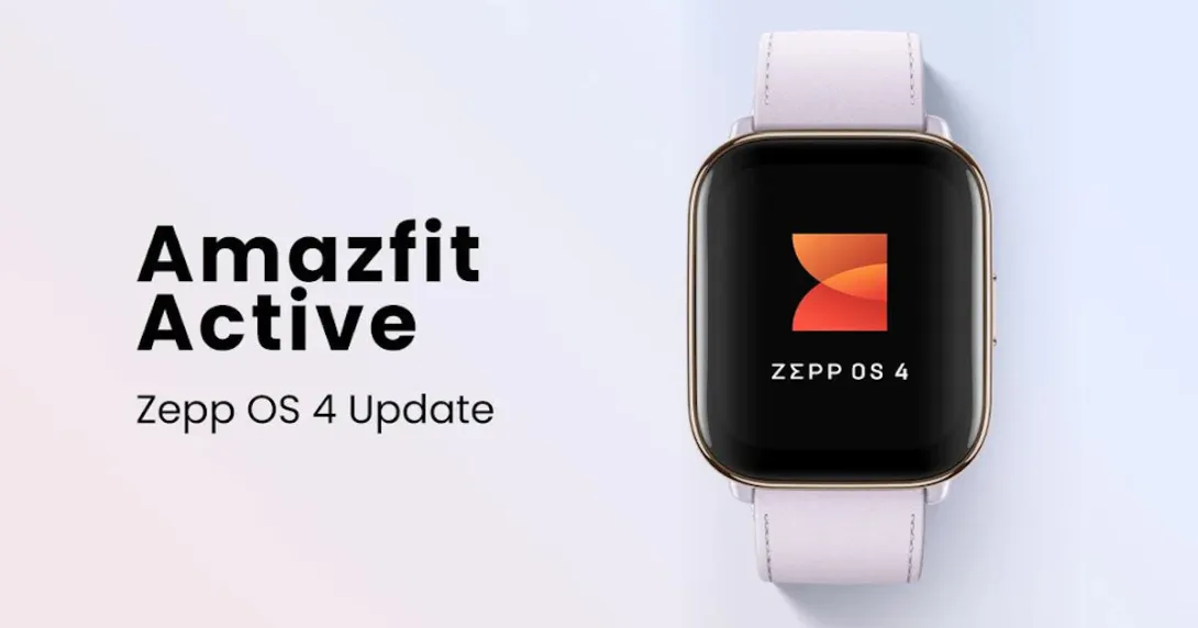 Amazfit's announcement of the Zepp OS 4 rollout Amazfit's announcement of the Zepp OS 4 rollout